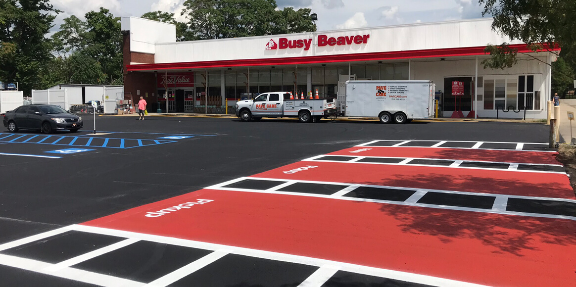 Parking Lot Line Painting