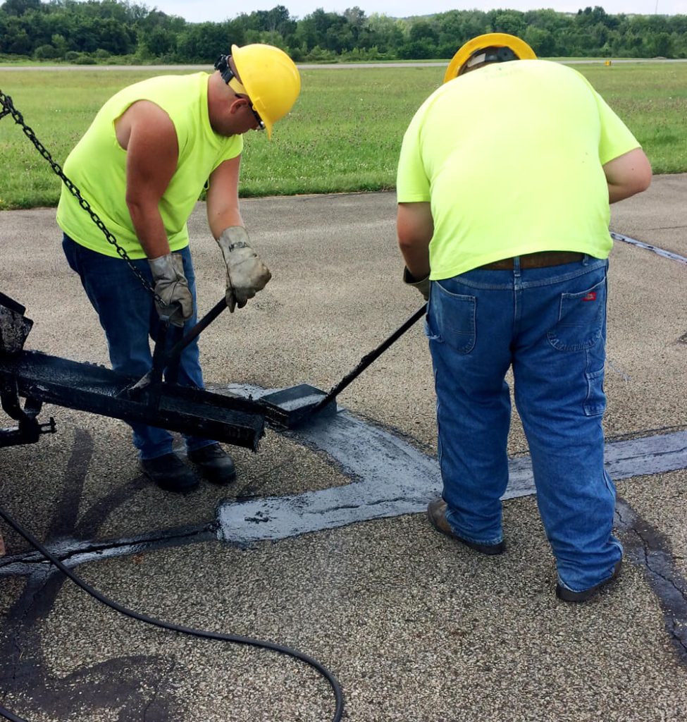 Crack Sealing Hot Rubberized Filler